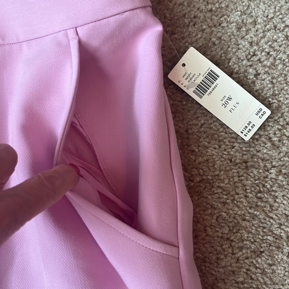 NWT Anthropologie Maeve Lilac Pants - Picture 5 of 12
